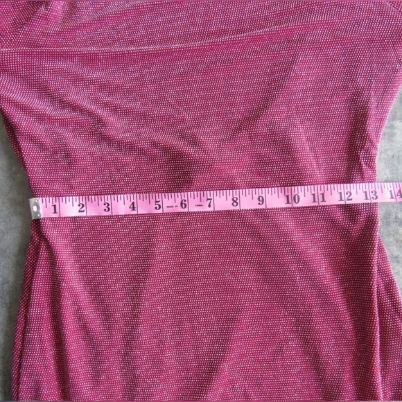 Lulus Red and Silver Bodycon Dress - Picture 8 of 8